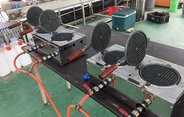 삼례 후와마을_와플기계 도입