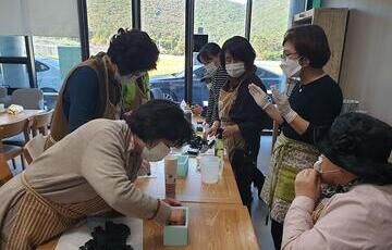 사회적경제포럼 체험관광분과<위봉산성 비누만들기>